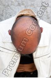 Head Hair Man Casual Slim Bald Street photo references